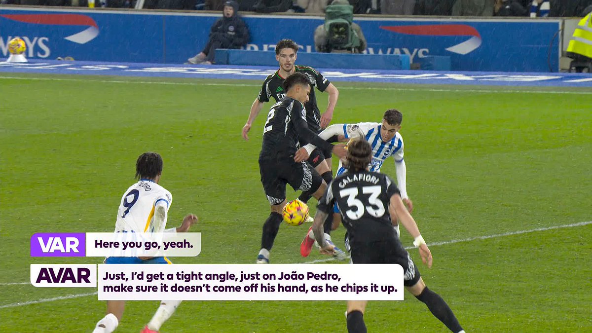 EXPLAINED! Here's why a penalty was awarded for William Saliba's "unusual" foul on Joao Pedro 👀