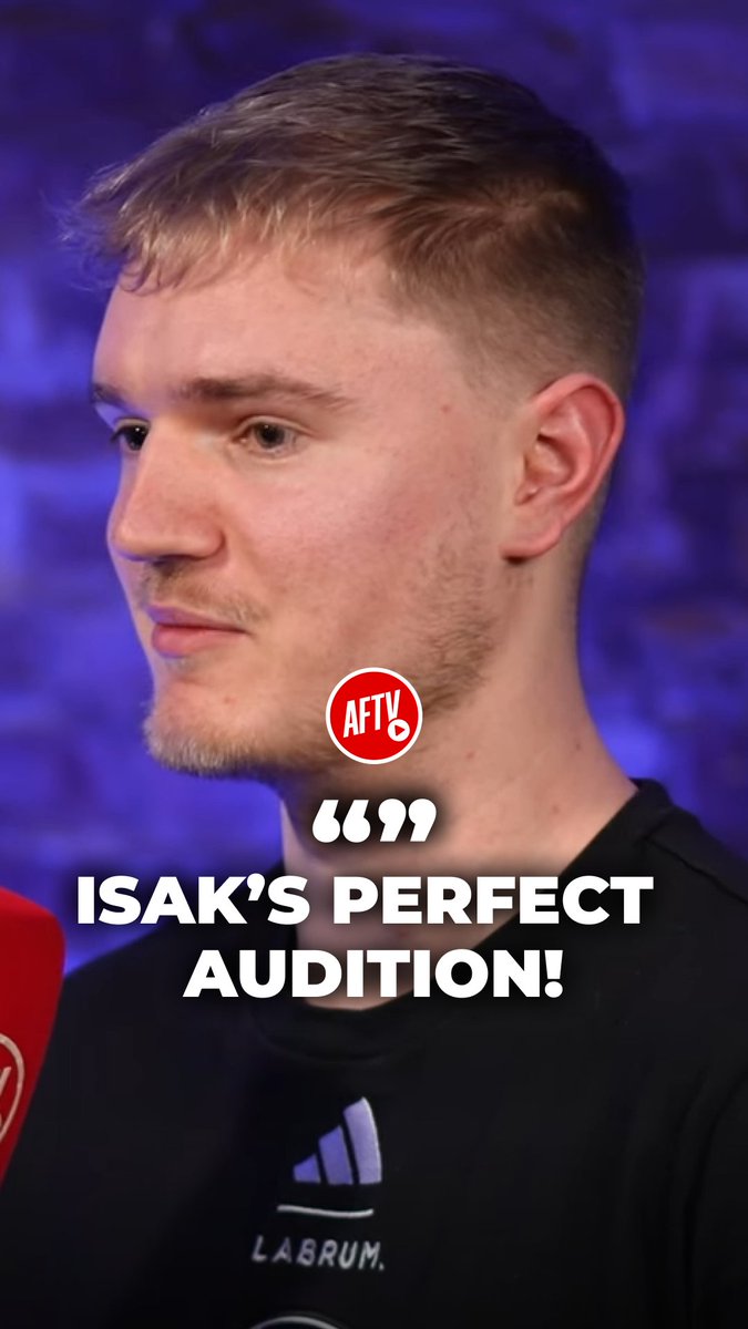 Would Alexander Isak want to join Arsenal after that?! 😮 #FanCams