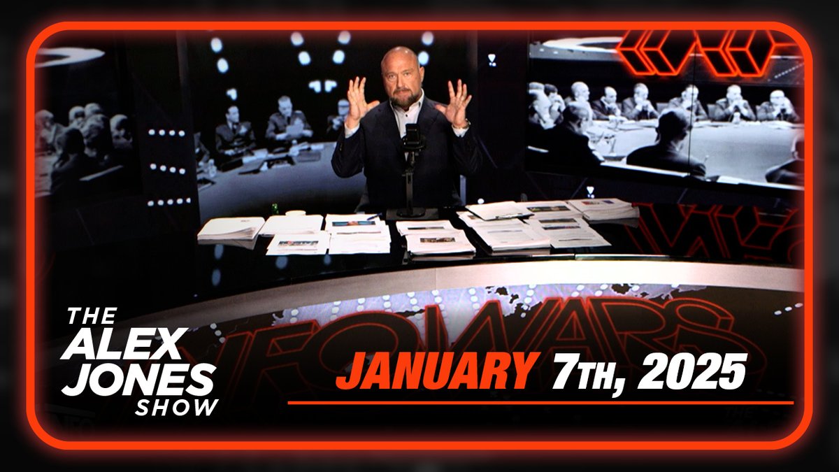 POWERFUL TUESDAY BROADCAST: “We Have Turned The Tide! The Future Is IN OUR HANDS!” Alex Jones Covers Trump’s Bombshell Statements On Reclaiming America From Globalist Control! MUST-WATCH EVENT – FULL SHOW 1/7/25 » WATCH/SHARE THE LIVE X STREAM HERE: