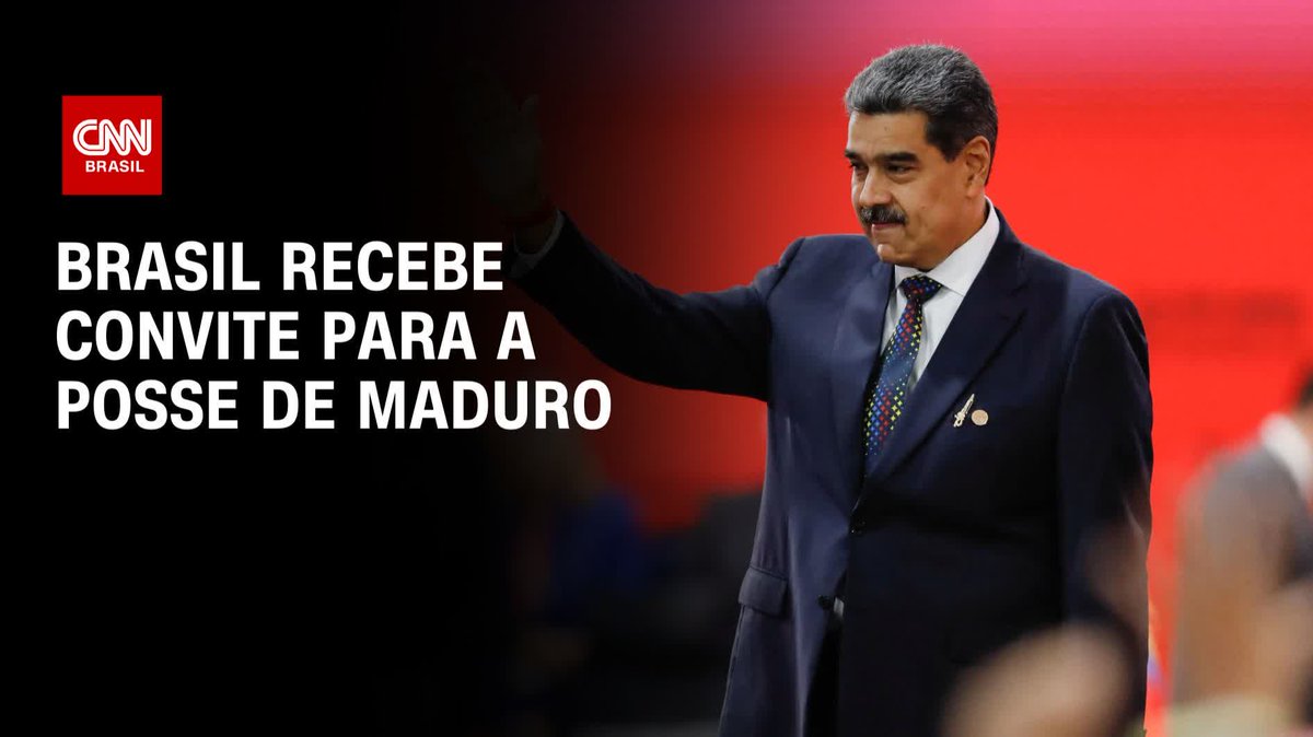 O presidente da Venezuela, Nicolás Maduro, convidou e o Movimento dos Trabalhadores Sem Terra (MST) confirmou presença na sua posse nesta sexta-feira (10). Além disso, embaixadas e missões diplomáticas na capital Caracas receberam a nota do governo venezuelano. #CNNBrasil