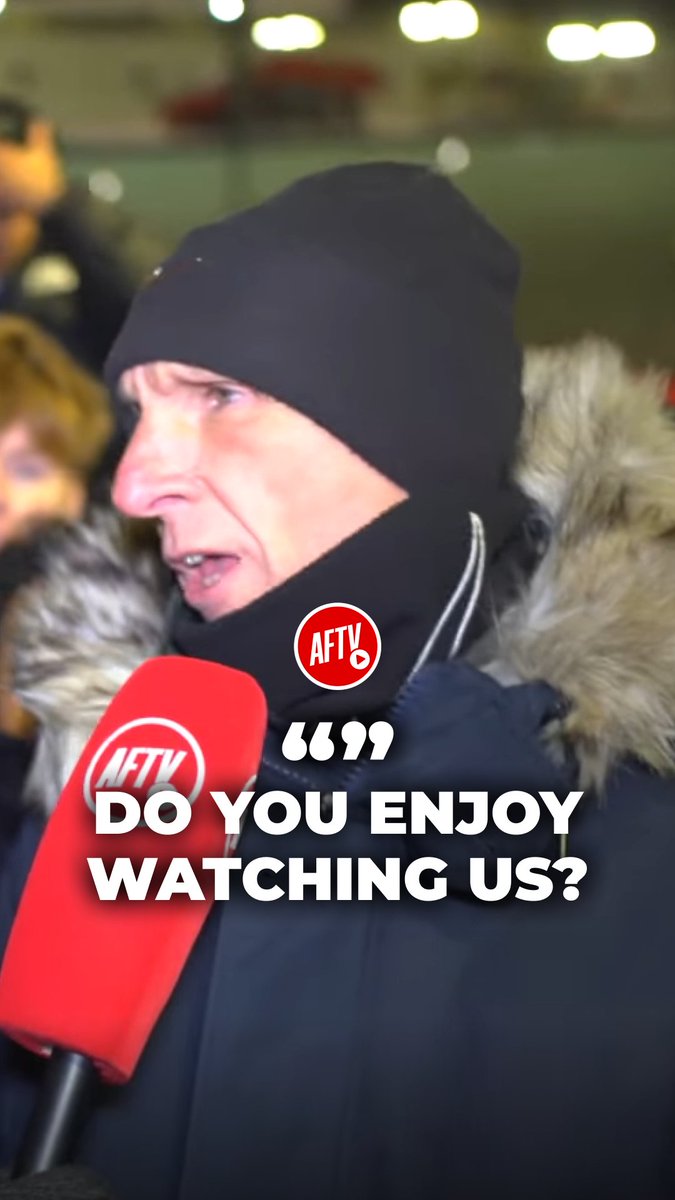 Is it less enjoyable watching Arsenal this season? 😔 #FanCams