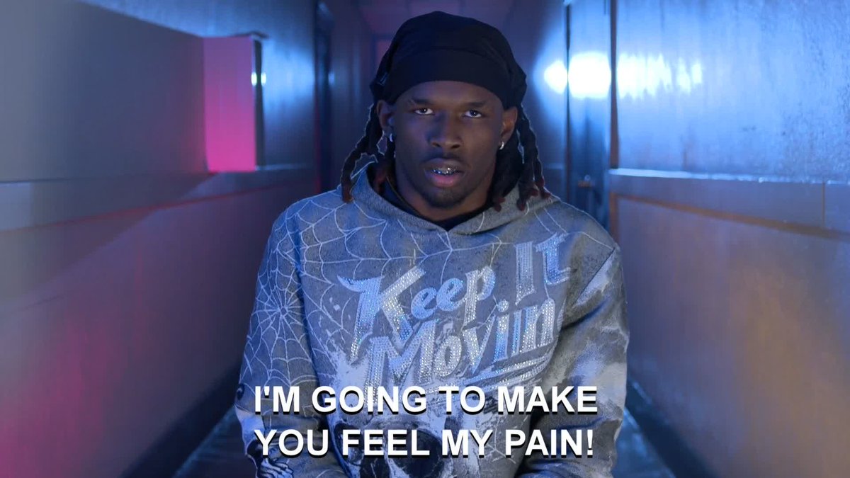 "I'm going to make you feel my pain." Even with his jaw wired shut, Je’Von Evans has a message for “All Ego” Ethan Page... 😳 #WWENXT | #NewYearsEvil