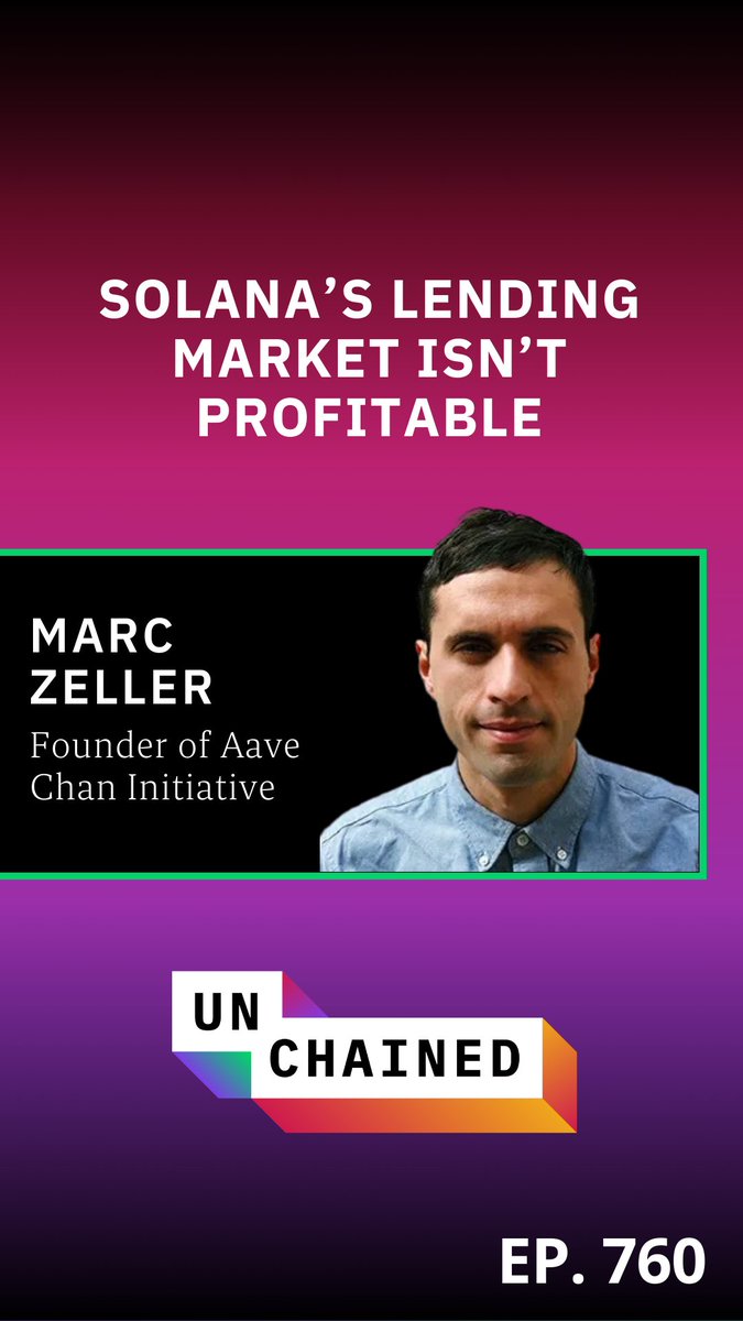 😯 Does Solana’s lending market have a huge problem? says it’s all leverage and little profit. Until the numbers add up, Aave is staying on Ethereum—will Solana step up its game? Listen now: