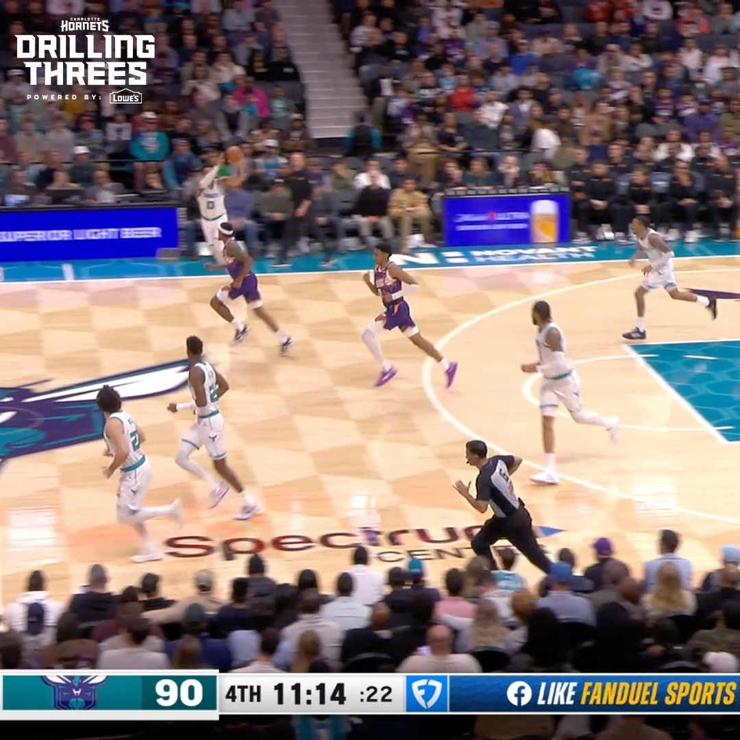 calm cool collected from Nick Smith Jr Lowe's | 📹 Hornets On FanDuel Sports Network