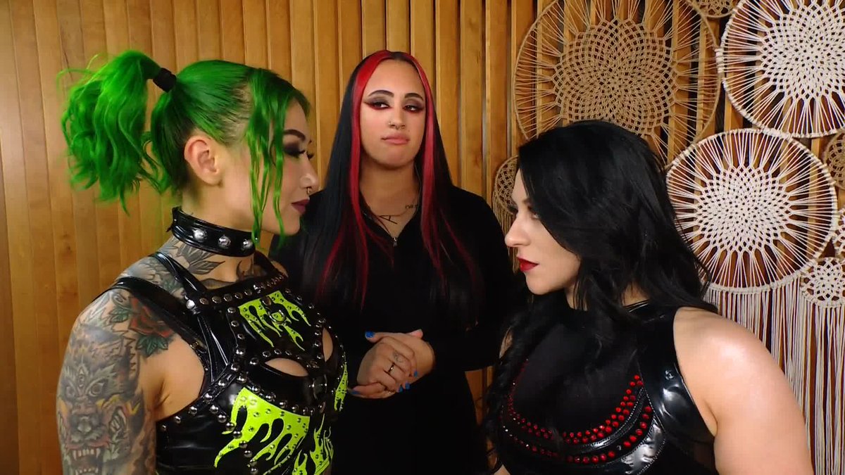 Looks like @ShotziWWE wants a shot at Fallon Henley, but Stephanie Vaquer has something to say about that... 👀 #WWENXT | #NewYearsEvil