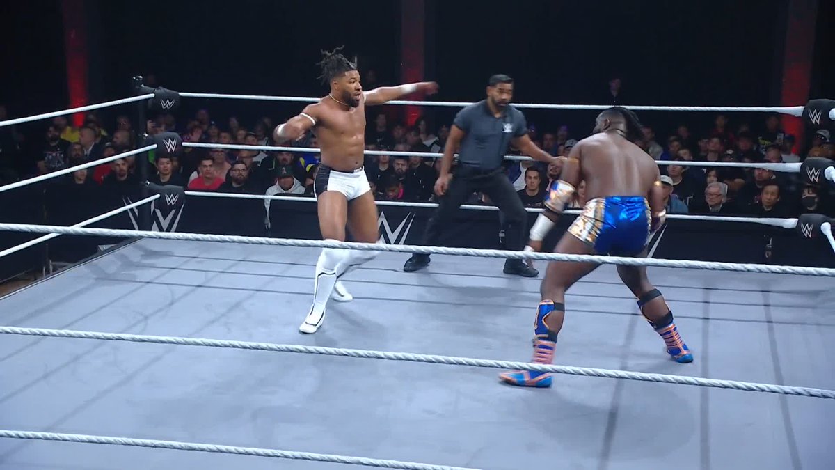 .Trick Williams is showing out! ๐ฎโ๐จ #WWENXT | #NewYearsEvil