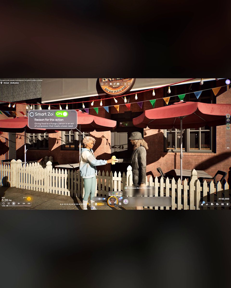 KRAFTON’s upcoming life simulation game inZOI creates vibrant simulated cities with Smart Zoi, built with NVIDIA ACE Smart Zoi will dynamically adjust their behaviors according to their traits and situations, resulting in diverse characters. More Info →