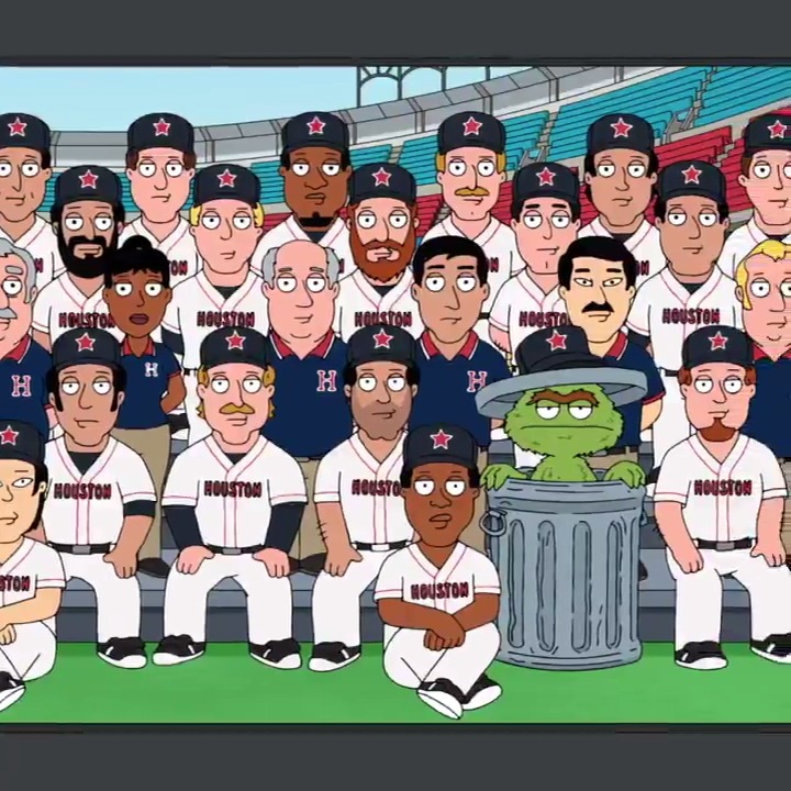 Never forget when Family Guy took at shot at the Astros 😂