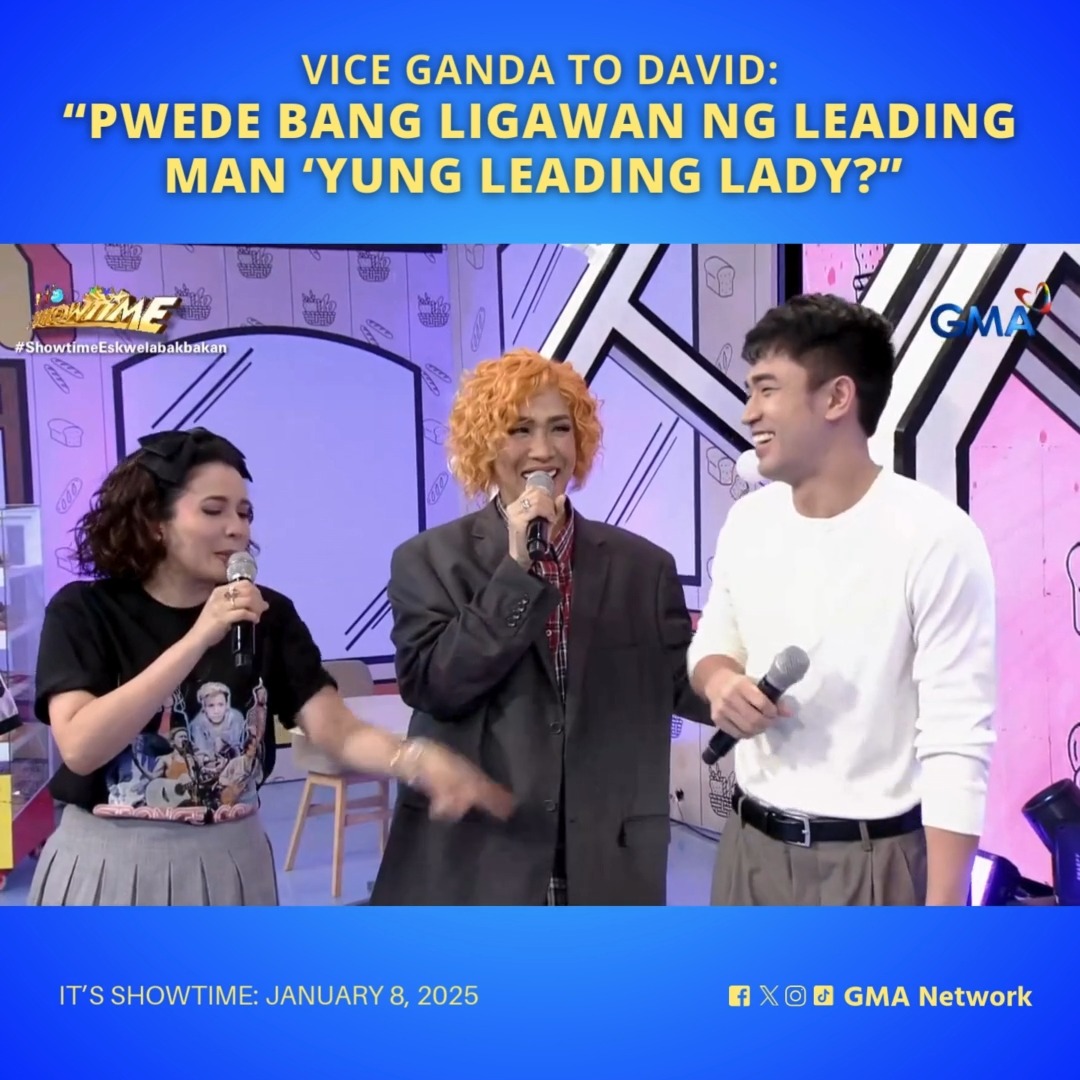 #ItsShowtime #Highlights: HUEEEEEY! Namula ang tenga ni David! 😂 #ViceGanda #DavidLicauco Watch #ItsShowtime every 12:00 p.m. from Monday to Saturday on GMA. For more videos, visit: