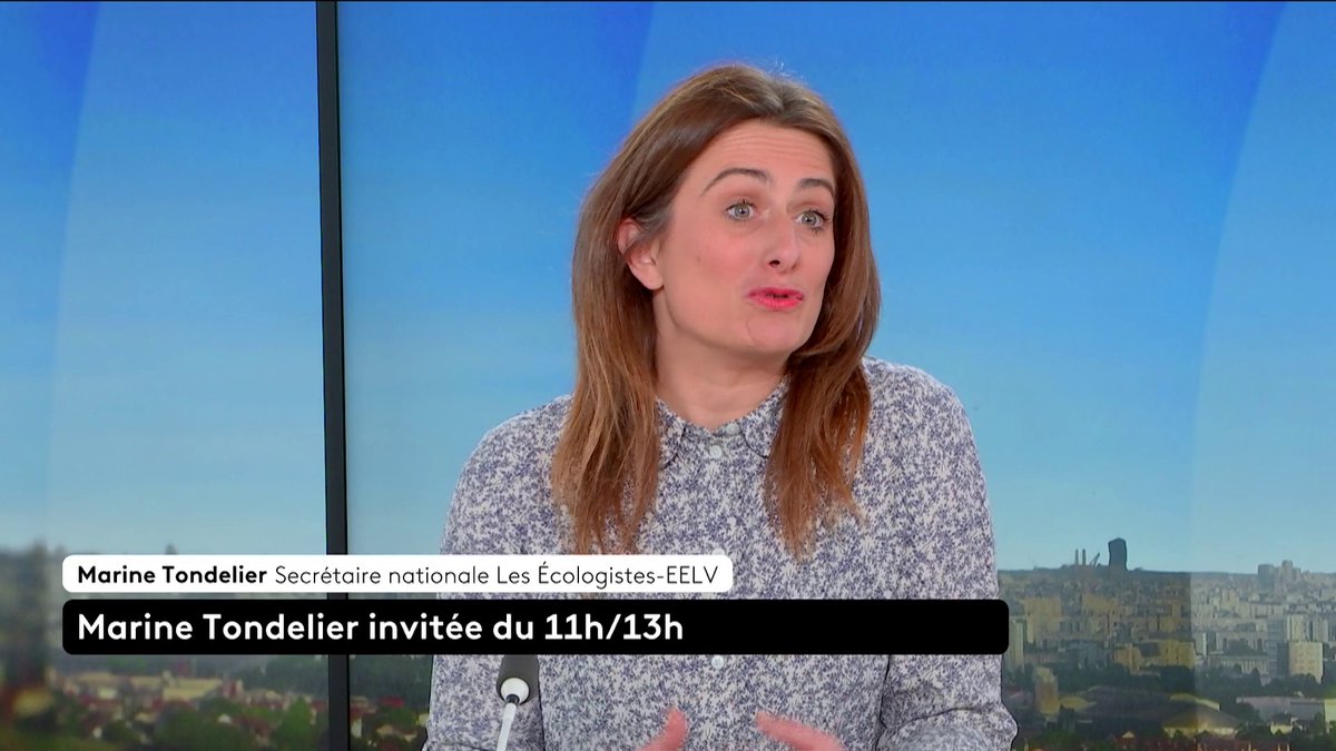 🔴 🗣"Chacun fait comme il a envie de le faire et j'ai pas envie de commenter les attitudes des uns et des autres toute la journée" déclare Marine Tondelier, secrétaire nationale Les Écologistes