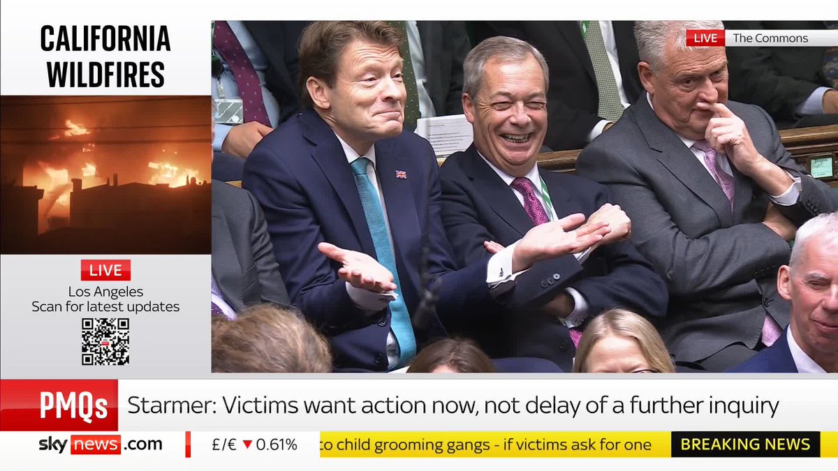 'While Nigel Farage may miss out from his big allowance from Elon Musk, the spectre of the richest man in the world trying to buy a British political party should give us all pause for thought.' Lib Dem leader Sir Ed Davey asks the PM about foreign party funding. #PMQs