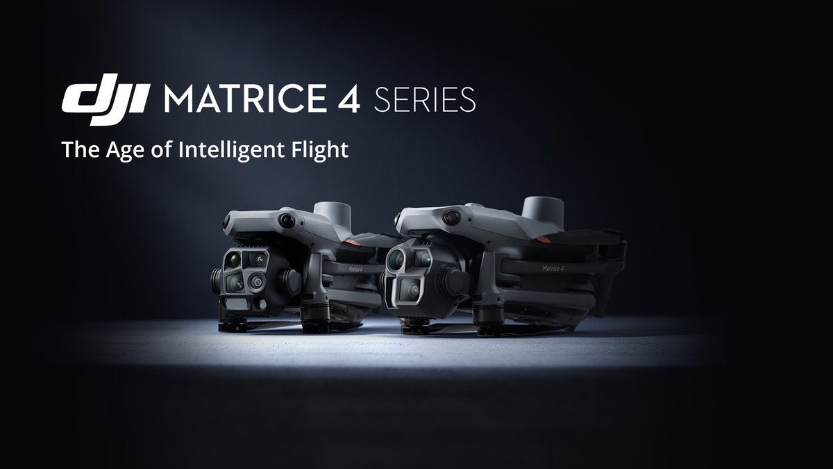 Meet the DJI Matrice 4 Series, a next-gen series of compact industrial drones. Powered by AI and equipped with the latest flagship features, they excel in various industries, including surveying, inspection, and more. Learn more 👉