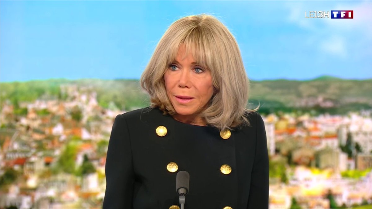 Brigitte Macron : "Il y a certains journaux qui me prêtent des phrases que je ne dis pas. Notamment je n’ai dit à personne ce que je pensais de cela (la dissolution). J’aimerais bien d’ailleurs avoir des droits de réponse sur ces phrases. " #LE13H