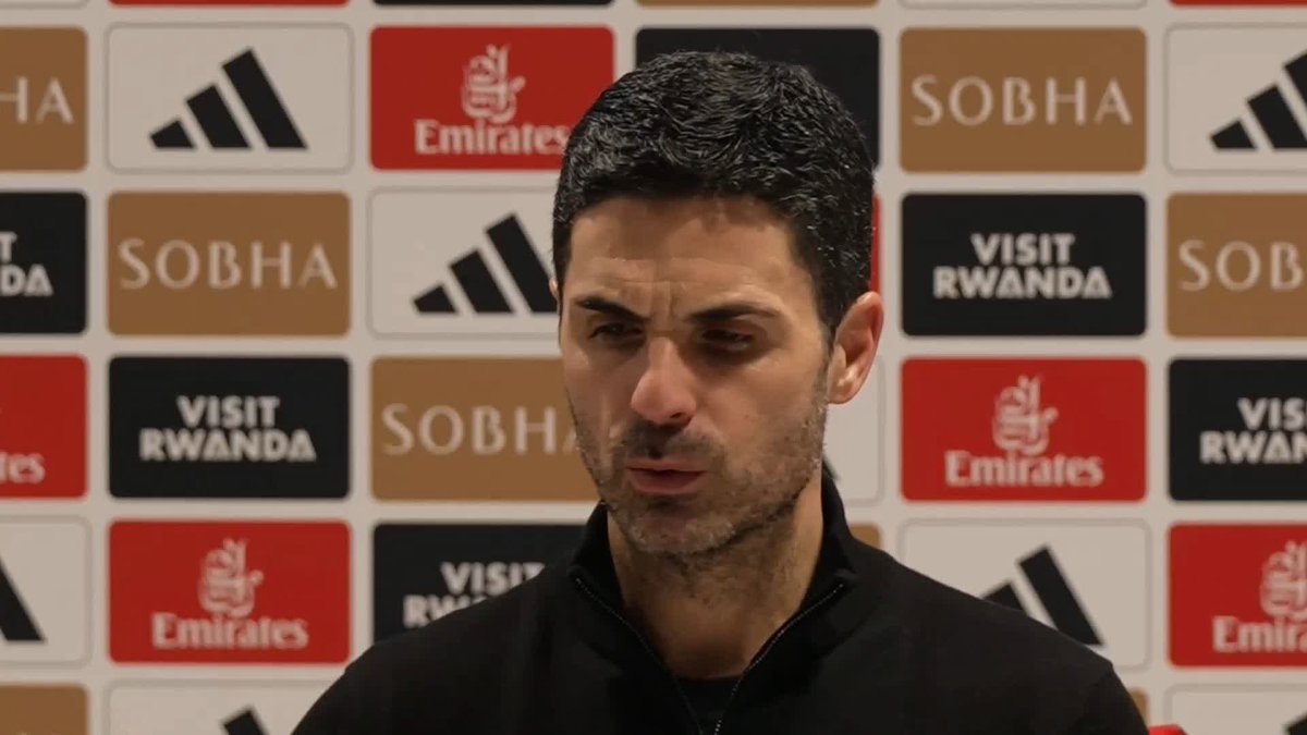 "This ball flies a lot" 🪽 Mikel Arteta suggested the Carabao Cup ball was a contributing factor in Arsenal's loss to Newcastle ⚽️