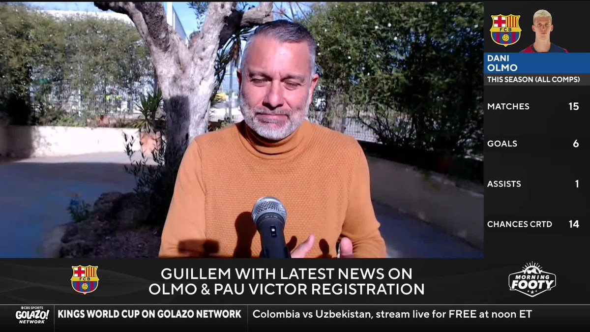 'Barcelona could lose around $100m' 😬 Guillem Balague discusses the latest in Dani Olmo's registration chaos! 👇