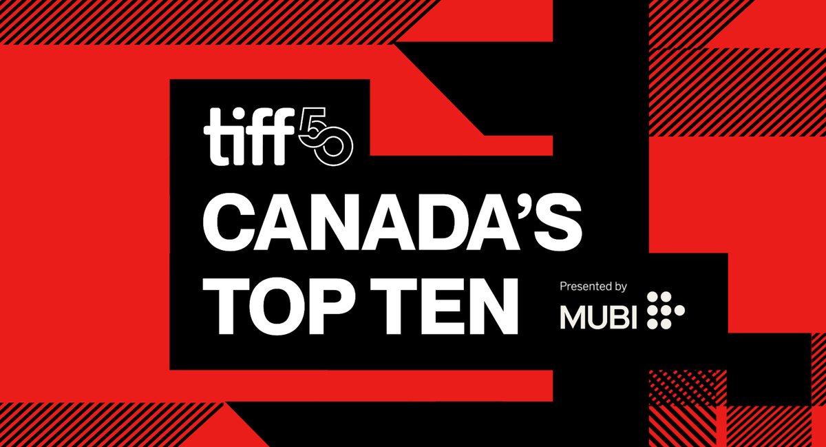 Celebrating the very best of Canadian cinema 🇨🇦 Announcing TIFF’s annual Canada’s Top Ten list of features and shorts for 2024, presented by MUBI Canada. #SeeTheNorth #TIFF50