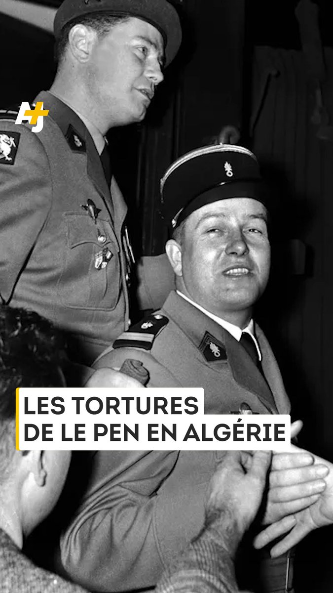 “Plusieurs témoins décrivent Jean-Marie Le Pen s’asseyant sur leur ventre alors qu’on leur verse de l’eau dans la bouche de force” : cet historien raconte comment Jean-Marie Le Pen, décédé le 7 janvier 2025, a torturé en Algérie.