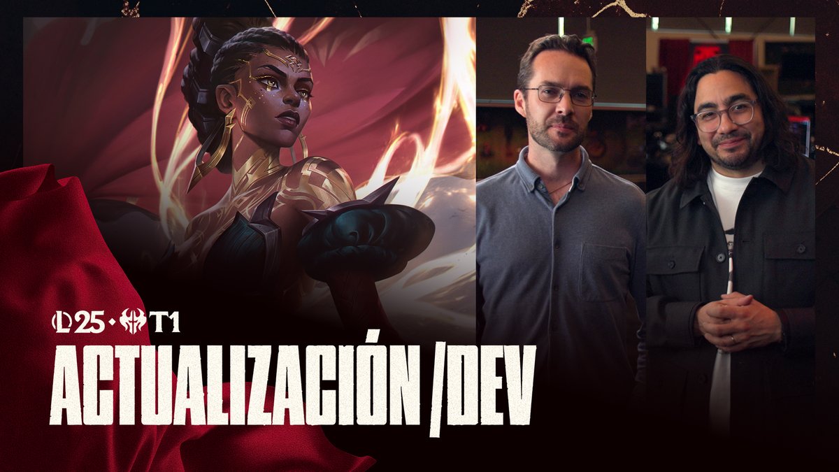 Bienvenidos a Noxus. Paul Bellezza, Andrei van Roon y otros desarrolladores dan más detalles sobre la Temporada Uno: ☀️Mel 🎮 Minijuego 🧙‍♀️Actualización de LeBlanc 💎Listas de aspectos Prestigiosos y Enaltecidos 🙀Aspecto Legendario de Shaco ⌨️Torneos y recintos de esports ⚔️Arena Y más