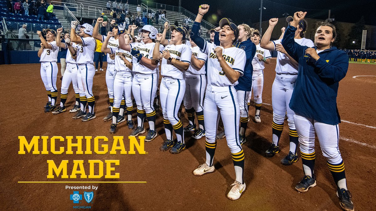Michigan Made is live! Take an all-access look behind the scenes of the 2024-25 Michigan softball team. Full video here -> Presented by BCBSM.