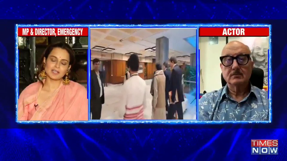 TIMES NOW EXCLUSIVE Kangana Ranaut (Kangana Ranaut) tells Navika Kumar about her conversation with Priyanka Gandhi in Parliament. | #Watch. #KanganaRanaut #Emergency