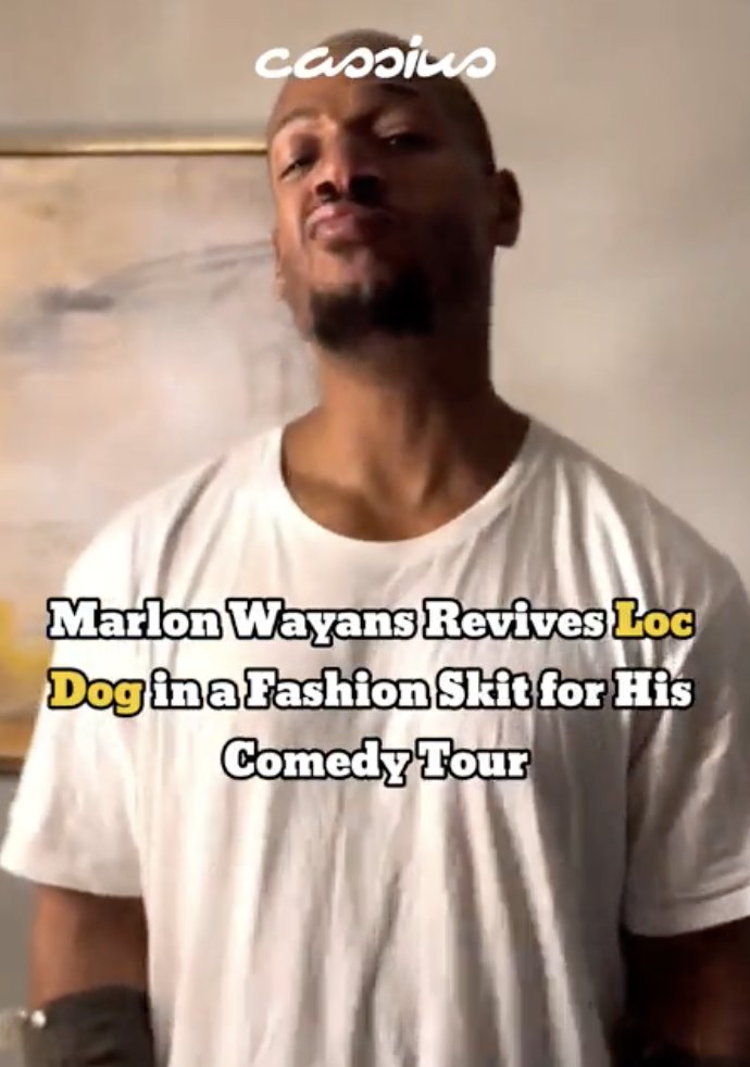 Sometimes all we need is a laugh! Check out #MarlonWayans revive one of his most iconic characters in this skit for his Comedy Tour 🤣 🎥: @marlonwayans