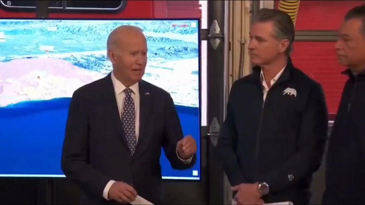 Joe Biden always makes it about himself. "But the good news is, I'm a great-grandfather, as of today." - Joe Biden at a fire briefing press conference.
