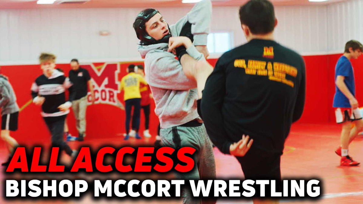 Watch The #2 HS Wrestling Team In The Country Prep For Their Biggest Dual Of The Year! We stopped by a Bishop McCort club practice to see how they're prepping for their big dual with Wyoming Seminary.