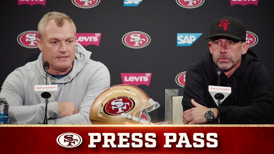 John Lynch and Kyle Shanahan discuss coaching changes, offseason outlook and 2024 takeaways.