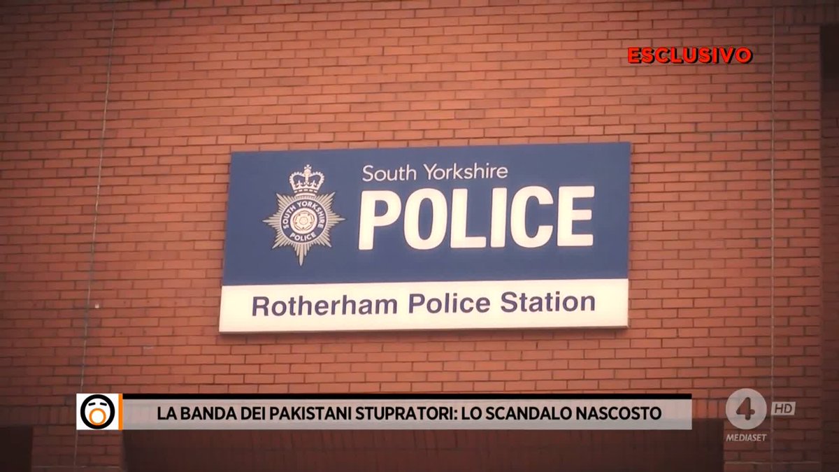 ESCLUSIVO - Rotherham, Inghilterra, città teatro di stupri e torture da parte di gang di islamici. Tutto è stato per molto tempo insabbiato per paura della polizia di passare per razzista. Il servizio esclusivo di Eugenia Fiore a #Fuoridalcoro è su Mediaset Infinity