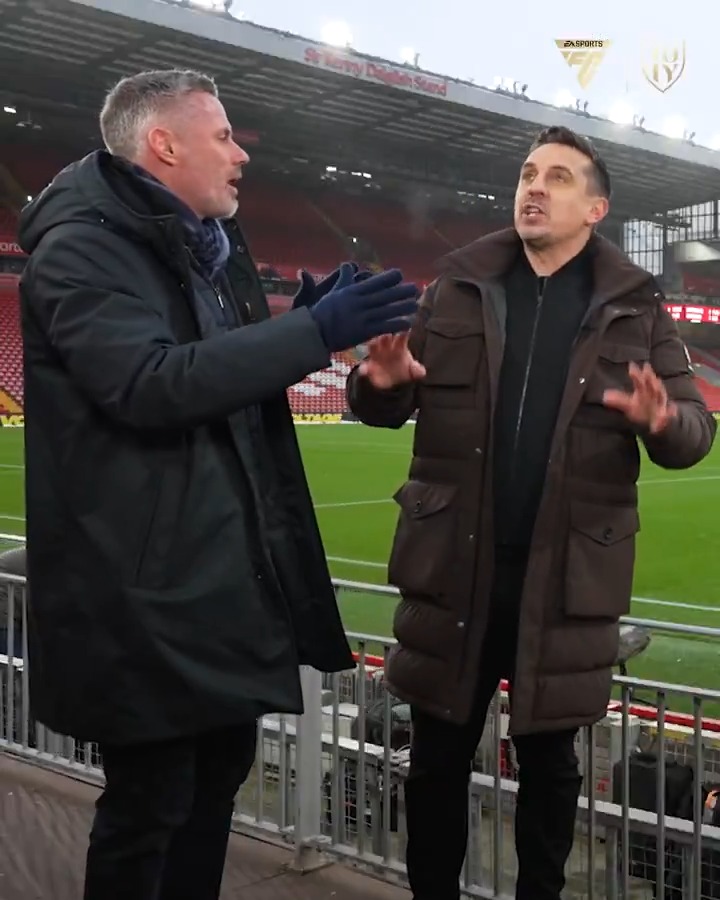 Saliba or van Dijk? 👀 Jamie Carragher and Gary Neville clash over their #FC25 Team of the Year 😅 Have your say and vote today for your #TOTY at