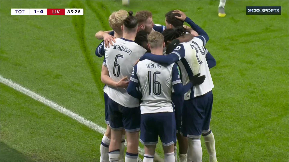 LUCAS BERGVALL BELIEVES TOTTENHAM FANS DESERVE HAPPINESS TOO 🤍 The 18-year-old's first Spurs goal is a massive one 💥