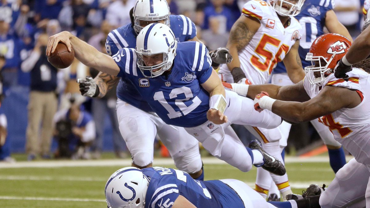 Indy was down 28 points in the 2013 AFC Wild Card... Then Andrew Luck decided to change that with one of the greatest comebacks of all-time 🤯