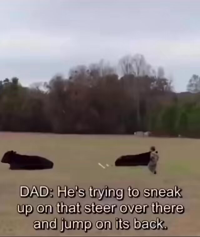 Dad bet his son $20 to do this