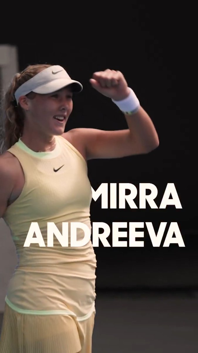 A star on the rise 🌠 Mirra Andreeva