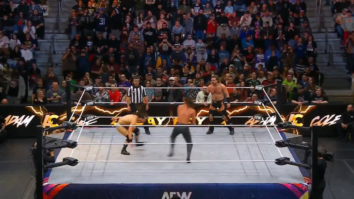 Shades of TakeOver New Orleans from Adam Cole.
