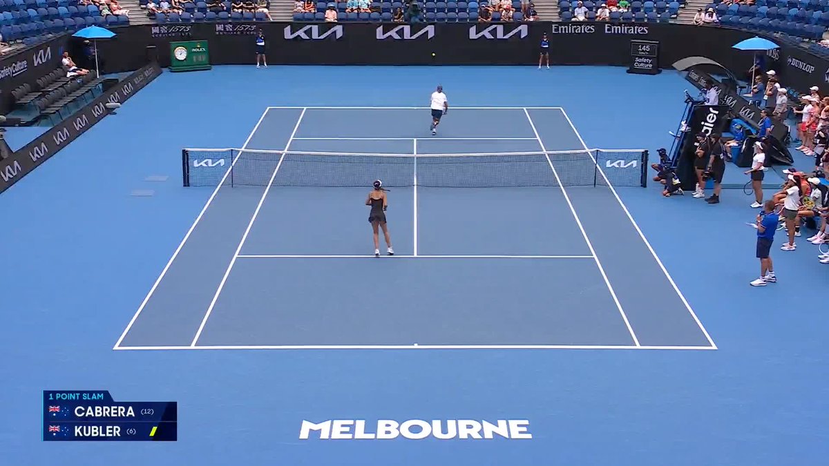 Best point of the 1 Point Slam so far. #AusOpen