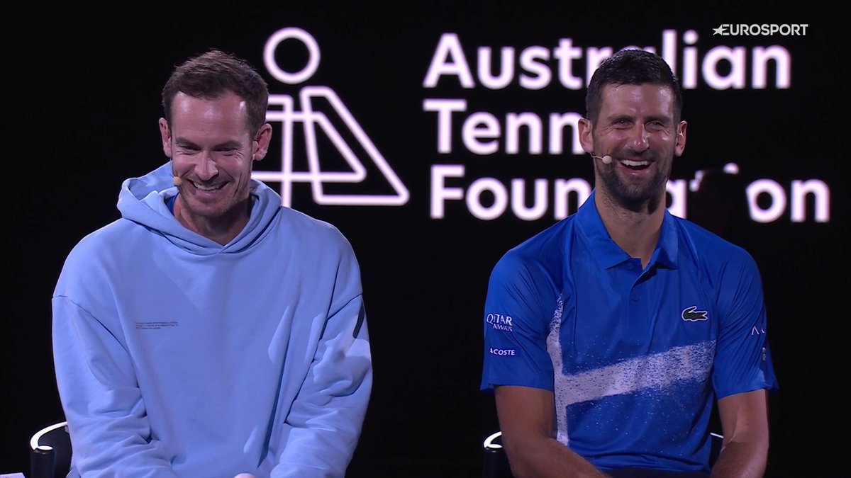 "I'm going to have to ask my wife" 😅 Andy Murray recalls the moment Novak Djokovic asked him to be his coach after retiring from tennis 🗣️ #AusOpen