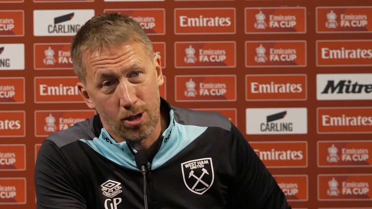 "That's the core group. I'm looking forward to working with the staff here" Graham Potter reveals his back-room appointments at West Ham ✍️