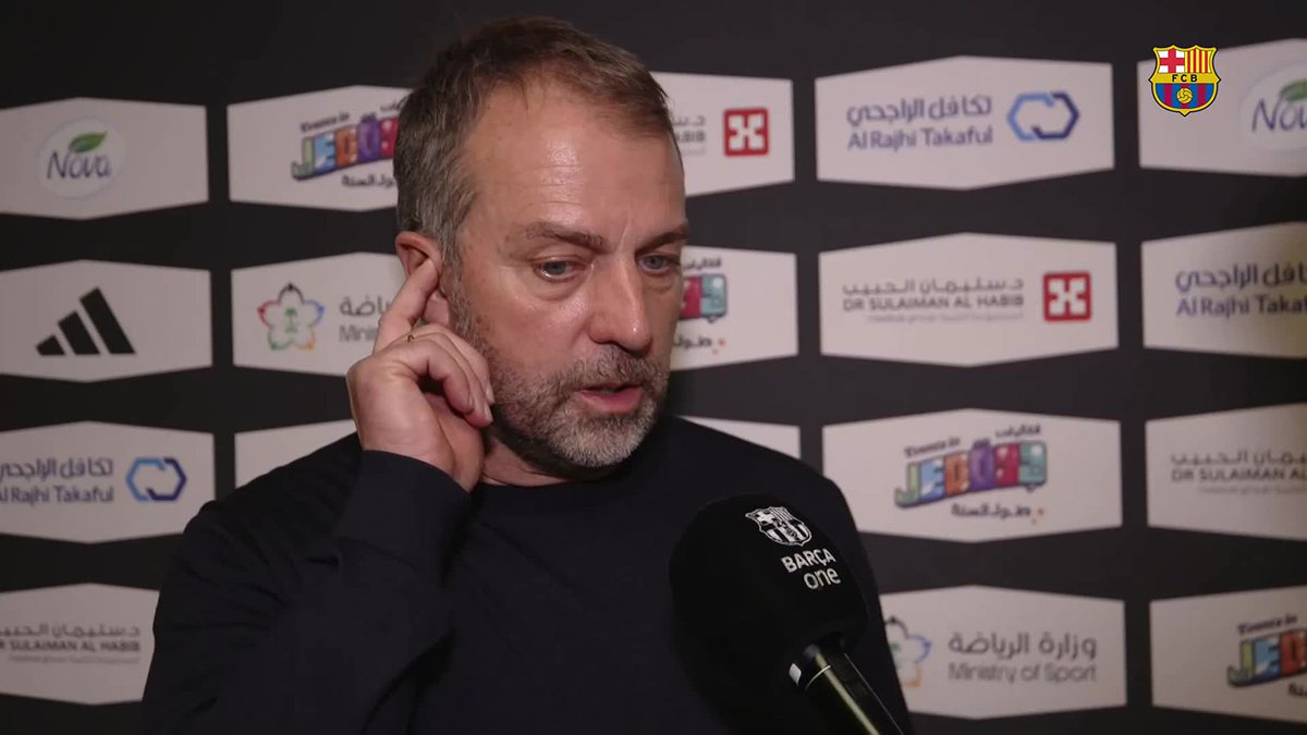 🎙️ Las declaraciones de Hansi Flick y Gavi después del partido.