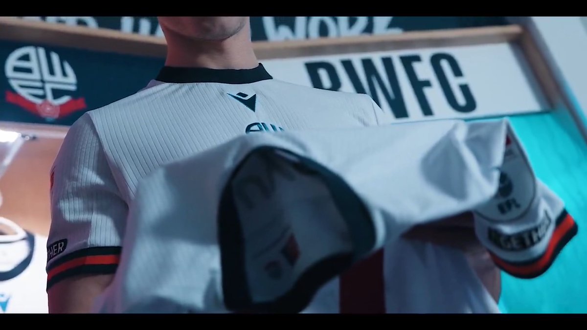 The famous white shirt 😏 #bwfc