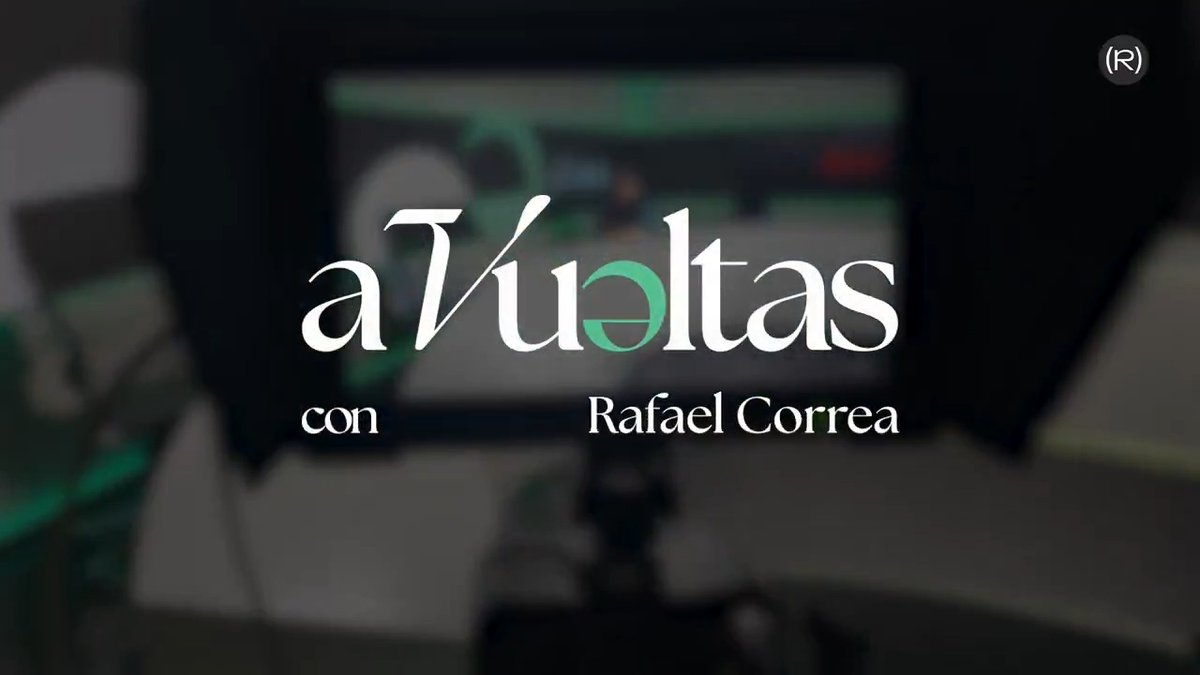 🇪🇨 A las 19h podréis ver la charla que mantuve con Rafael Correa, ex presidente de Ecuador, sobre las próximas elecciones en su país, la situación política en Ecuador y América Latina y mucho más A Vueltas 🔴 Solo en Canal Red