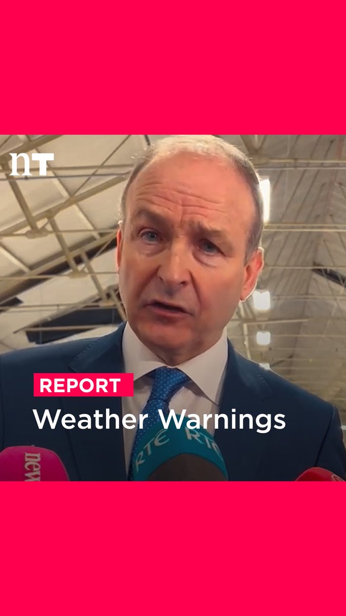 'It's about protecting lives.' The Tánaiste 'rejects entirely' the notion that Met Éireann's weather warnings are catastrophising normal winter weather.