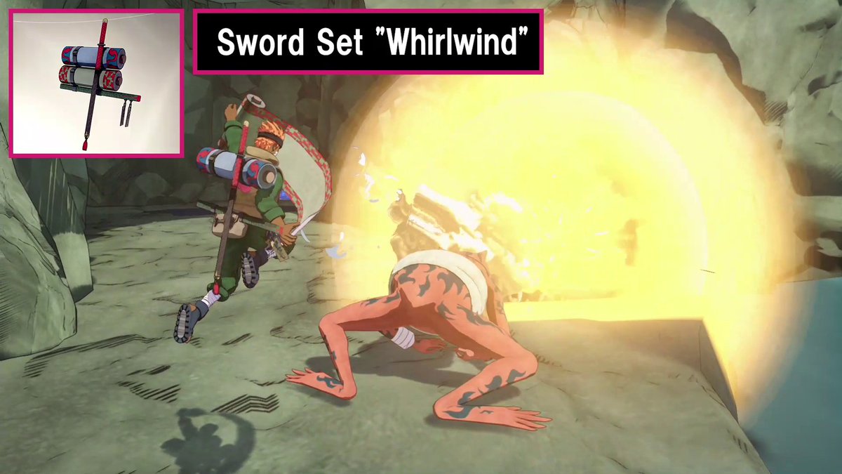 📜 Esoteric Scrolls Lineup Update 📜 New items are now available in the latest Esoteric Scrolls update! #NTBSS ●Sword Set "Whirlwind" ●Naruto Outfit: Prankster Ver. (For Man) ●Naruto Outfit: Prankster Ver. (For Woman) ●Scientific Ninja Tool "Double Fire Cannon"
