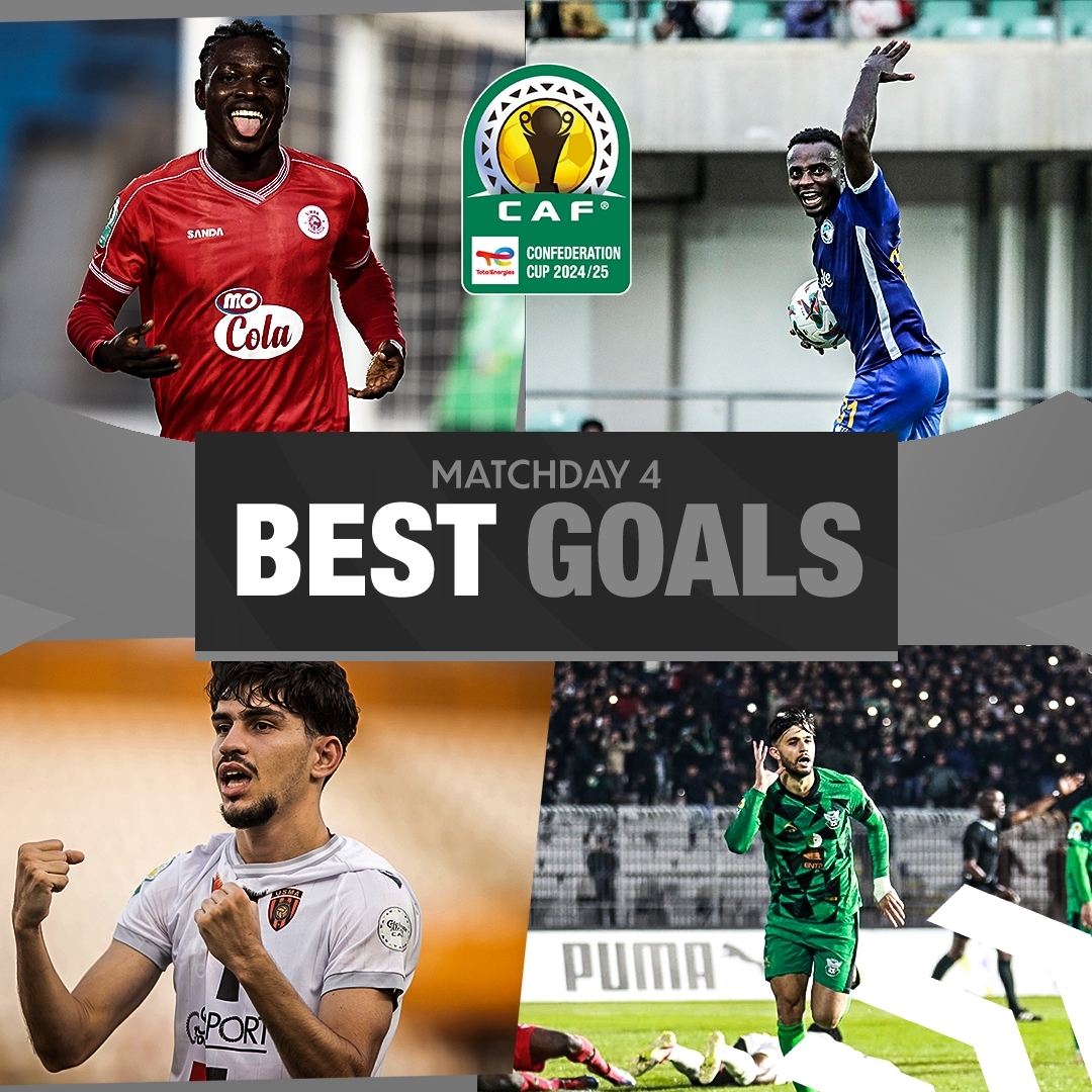 Showcasing some of the top goals from #TotalEnergiesCAFCC Matchday 4. Fantastic strikes. 👏