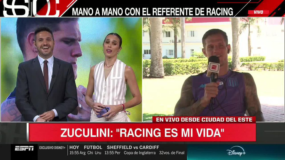 "#RACING TIENE QUE CONVENCERSE DE VERDAD QUE SOMOS BUENOS".