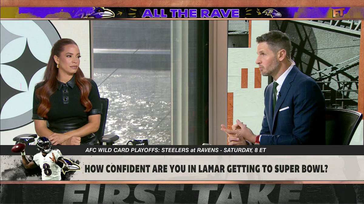 "If I had to pick one team that I truly in my gut thought would go to Kansas City and beat Kansas City, it is Baltimore." 😤 —Dan Orlovsky on Lamar Jackson and the Ravens making the Super Bowl 👀