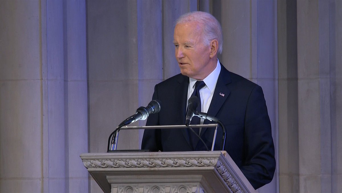 President Joe Biden: Jimmy Carter's friendship and life "taught me the strength of character is more than [a] title or the power we hold. It's the strength to understand that everyone should be treated with dignity, respect [and] that everyone ... deserves an even shot."