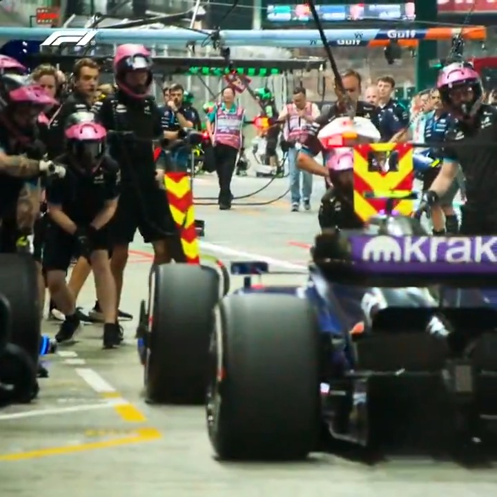 Franco Colapinto accidentally pulling into the BWT Alpine Formula One Team garage in 2024... it was always meant to be 😅 #F1 Franco Colapinto
