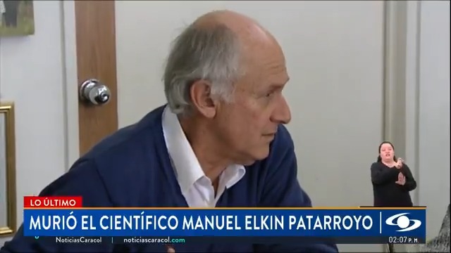 El científico colombiano Manuel Elkin Patarroyo falleció este jueves 9 de enero a los 78 años de edad. Ampliación >>