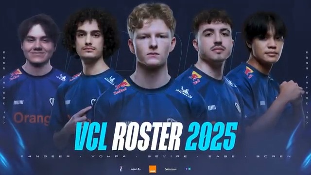 Notre équipe Karmine Corp Blue Stars qui évoluera en Valorant Challenger 2025 France : 🇷🇺 AG f4ngeer 西索 🇫🇷 Yohpa 🇬🇧 Sevire 🇪🇸 Ease 🇫🇷 soren 🇷🇸 M8 Pakko (Coach)